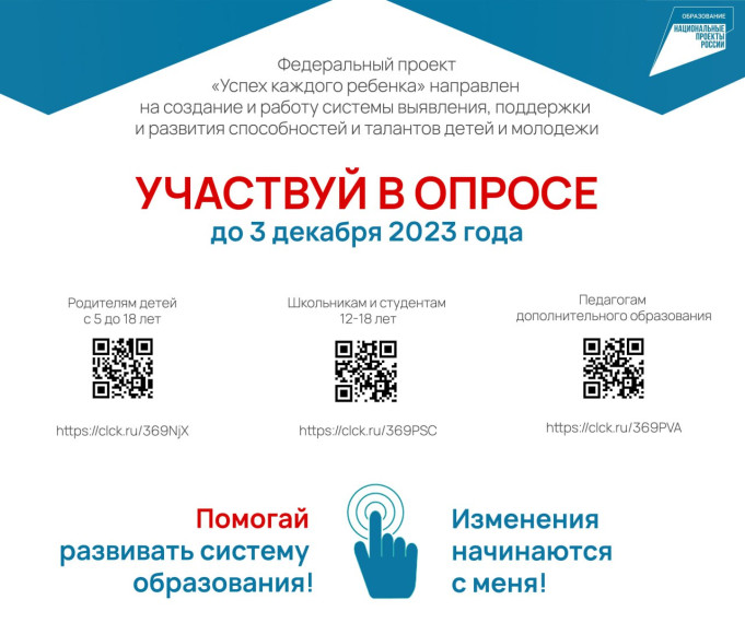 Федеральный проект "Успех каждого ребенка".